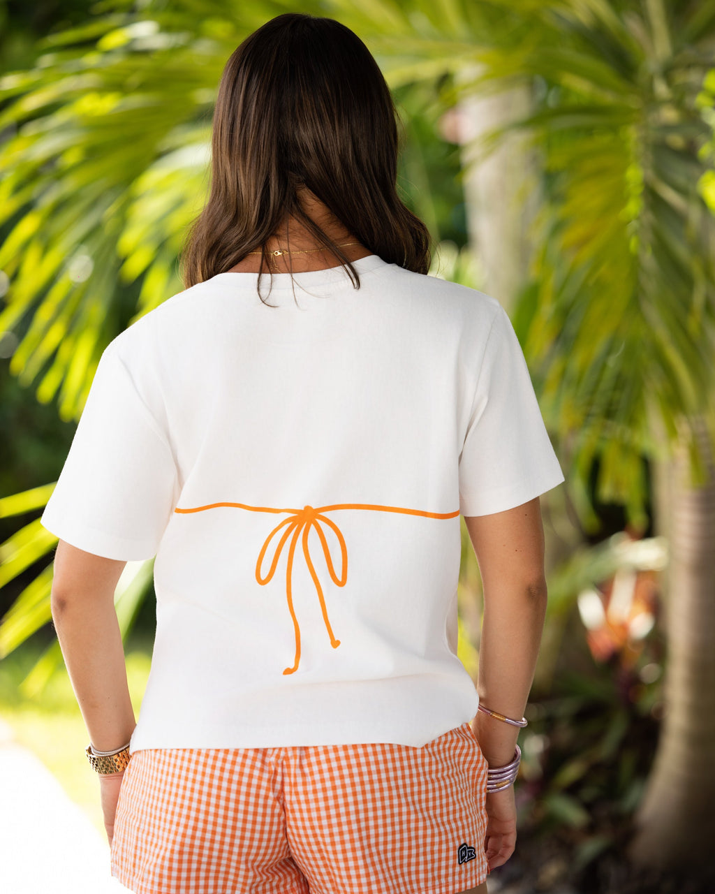 East Coast Bikini Tee Orange