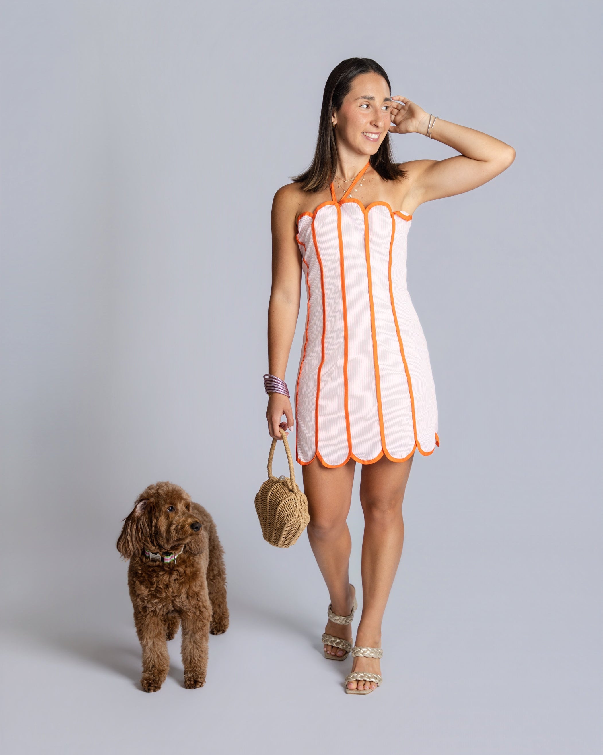 Clementine Scallop Dress
