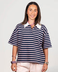 Preppy Stripe Polo