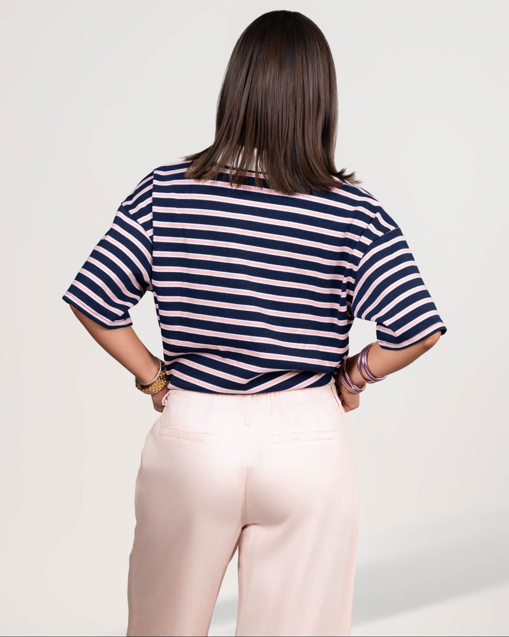 Preppy Stripe Polo