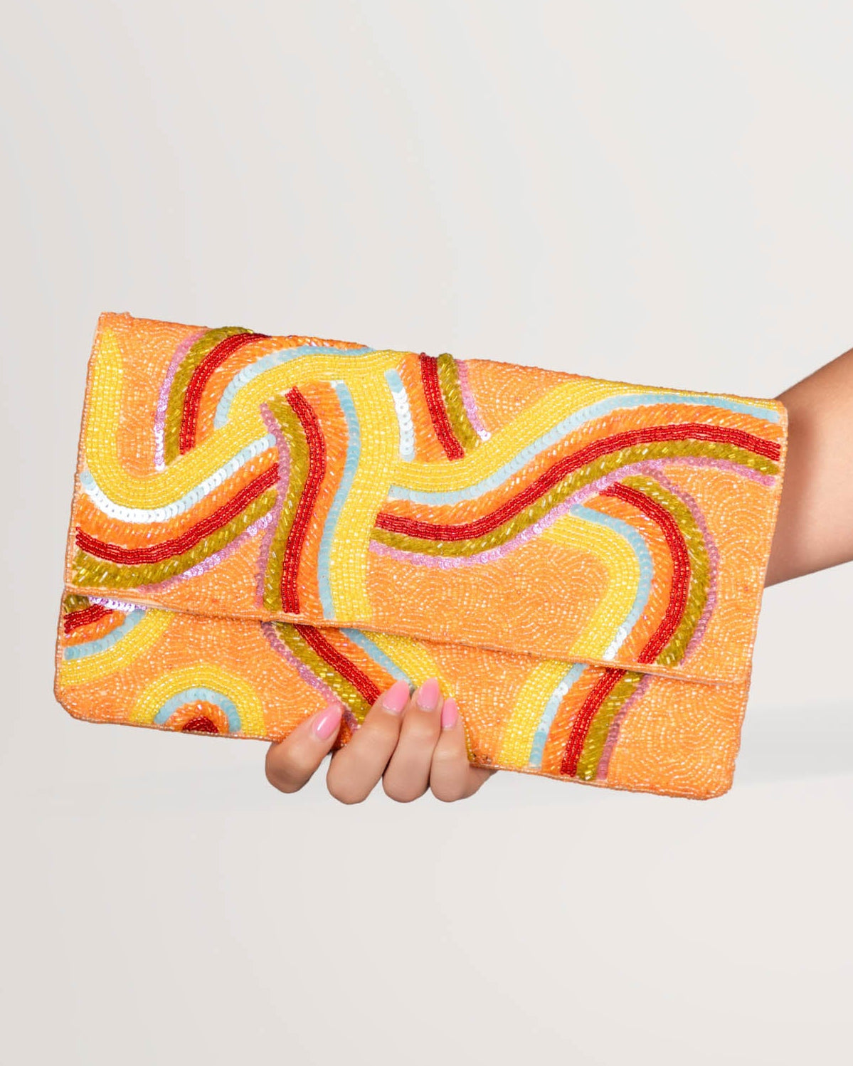 Ibiza Clutch Beaded