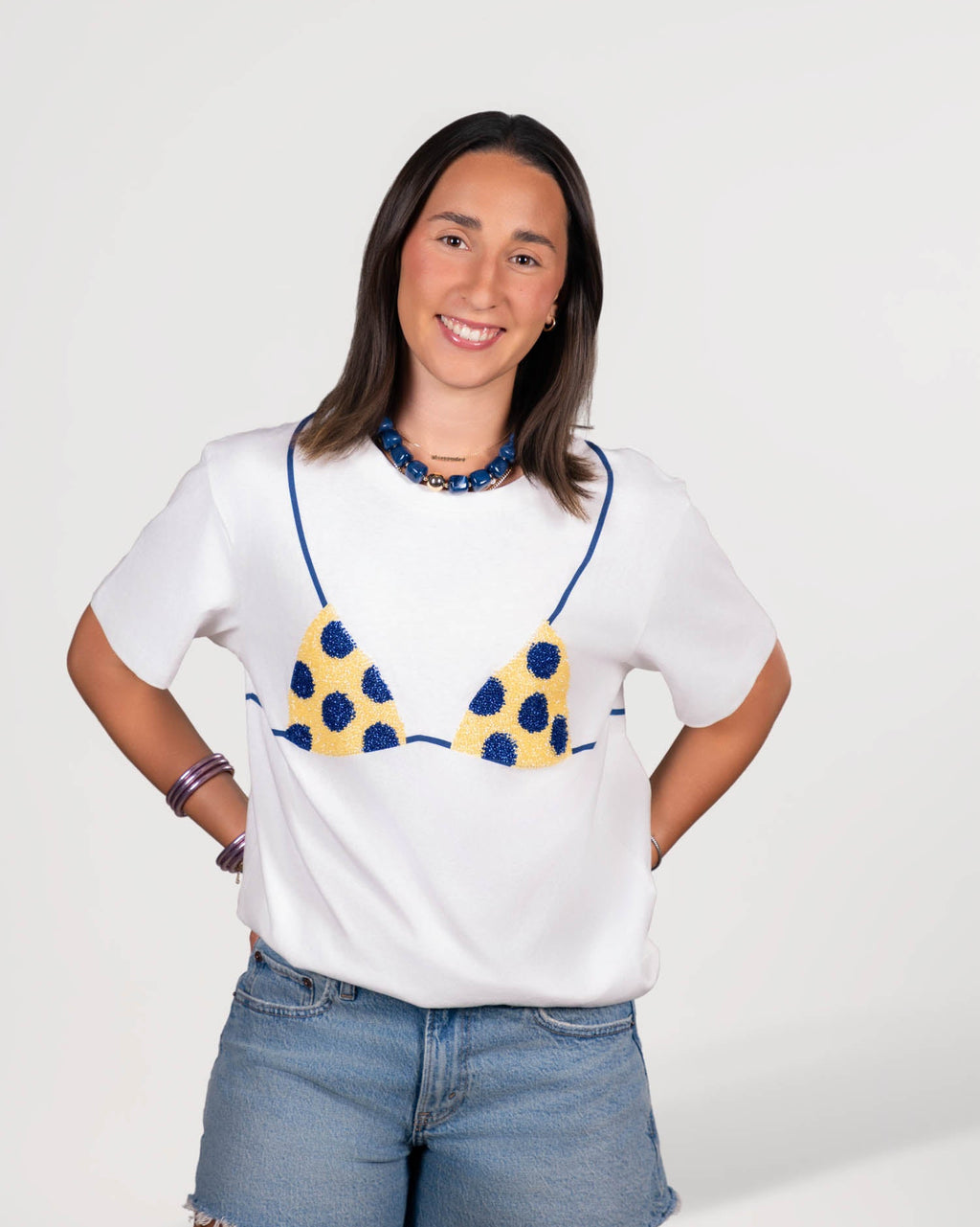 East Coast Beaded Bikini Tee