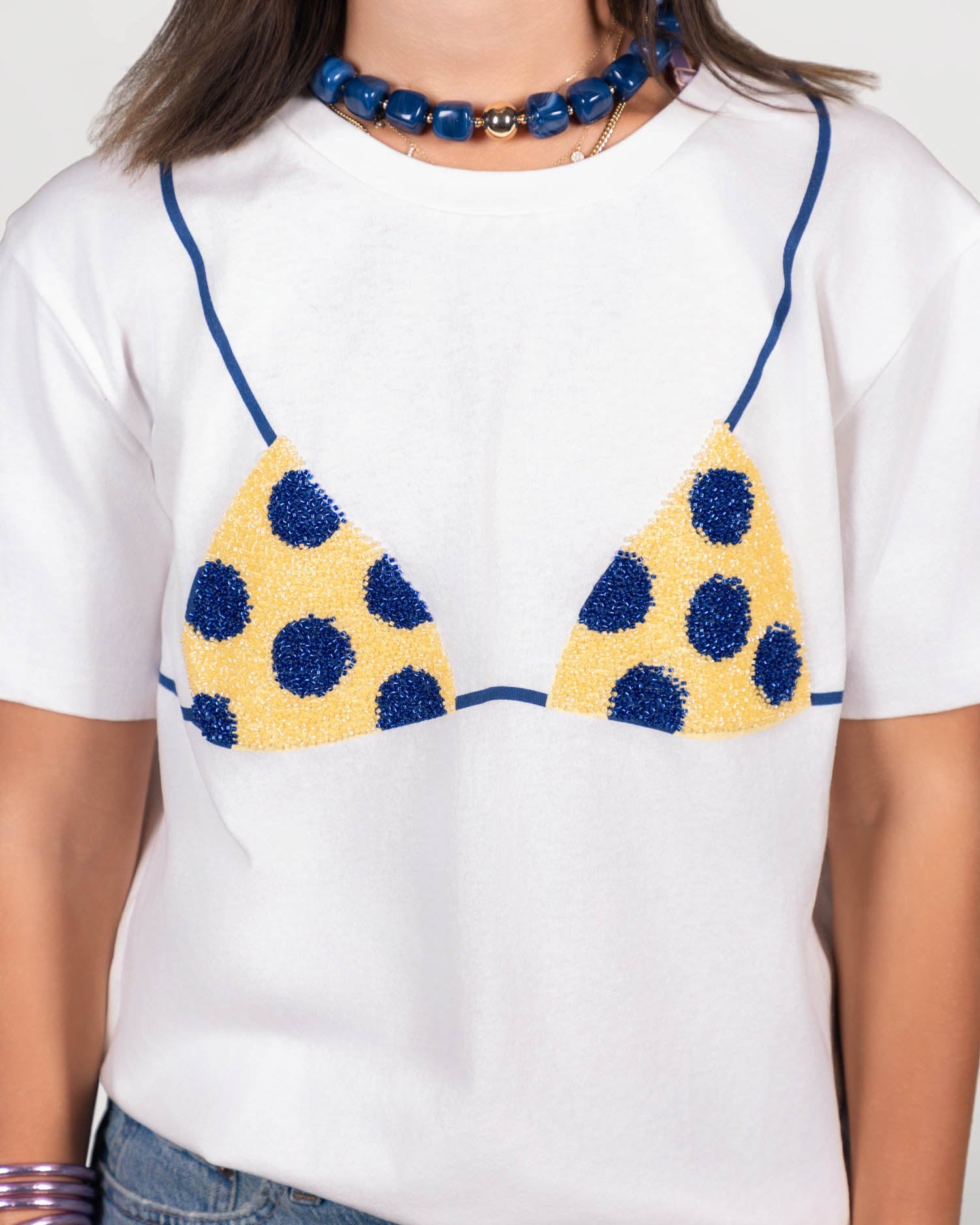 East Coast Beaded Bikini Tee