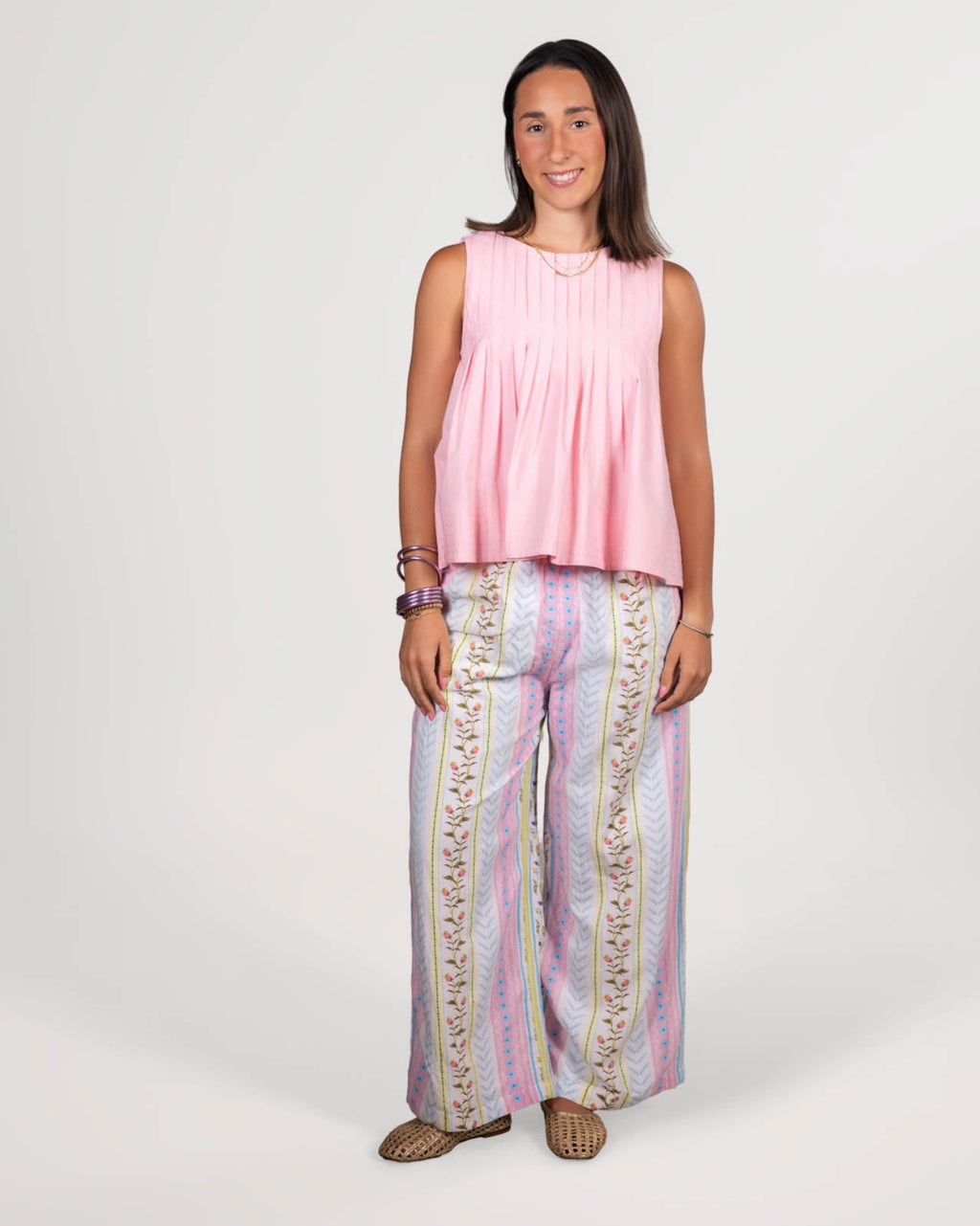 Roxy Babydoll Top PINK