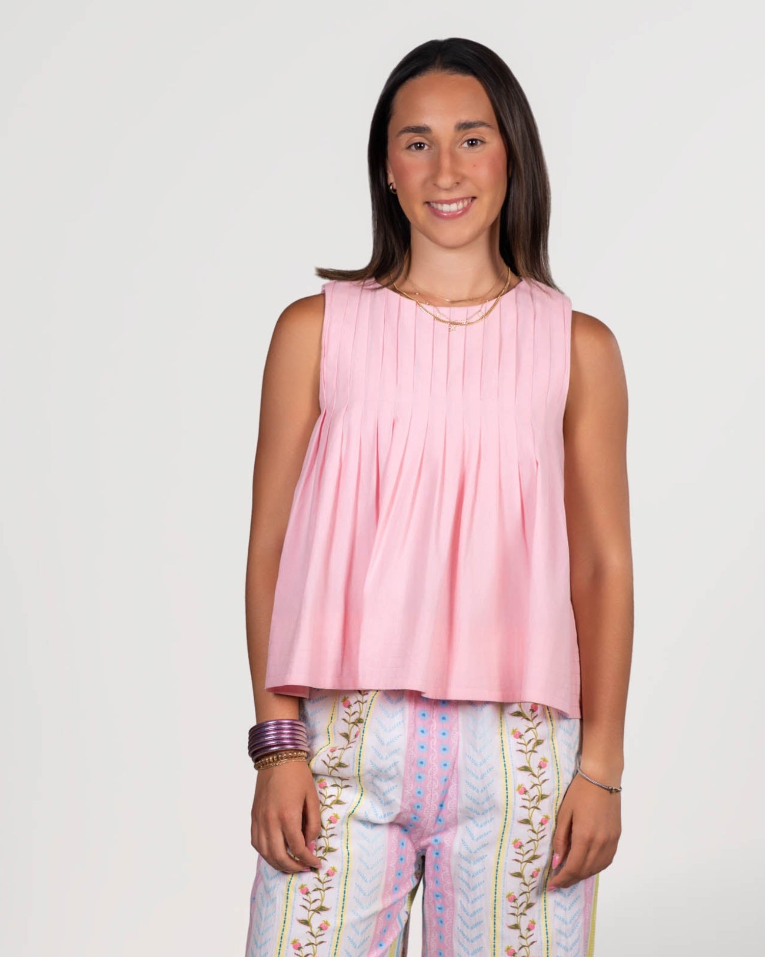 Roxy Babydoll Top PINK