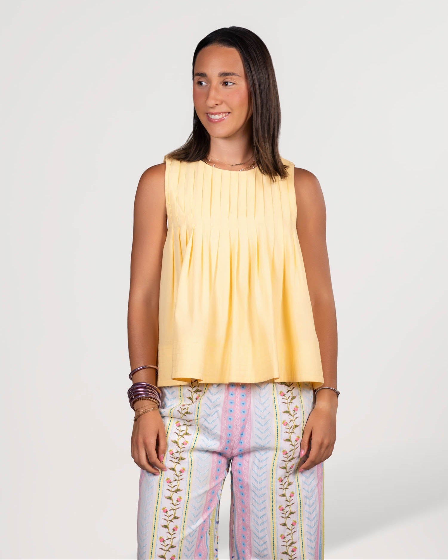 Roxy Babydoll Tank YELLOW